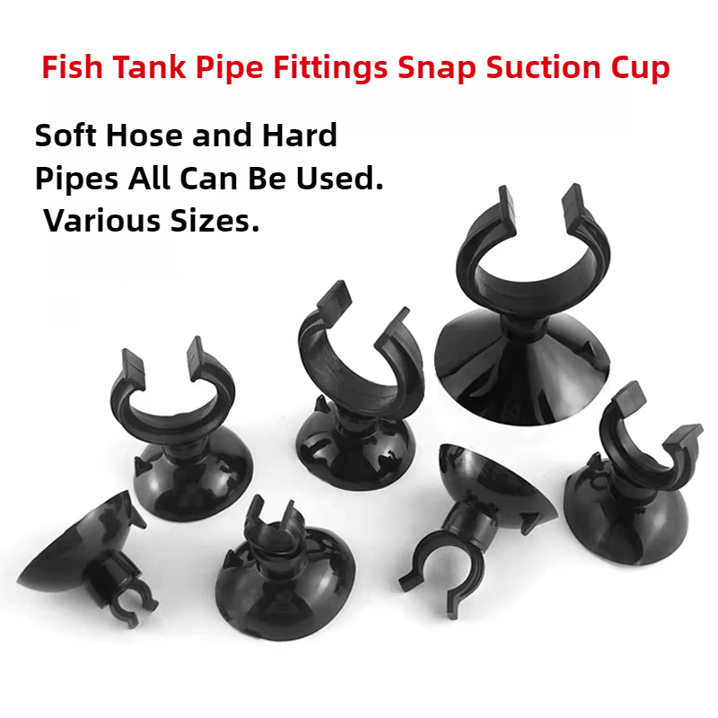 Aquarium Fish Black - 5/10Pcs Black Aquarium Suction Cup Air