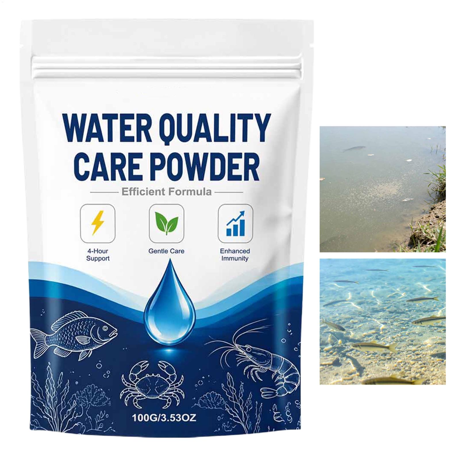 Aquarium Fish Medicine - 100g Aquarium Water Clarifier Powder For
