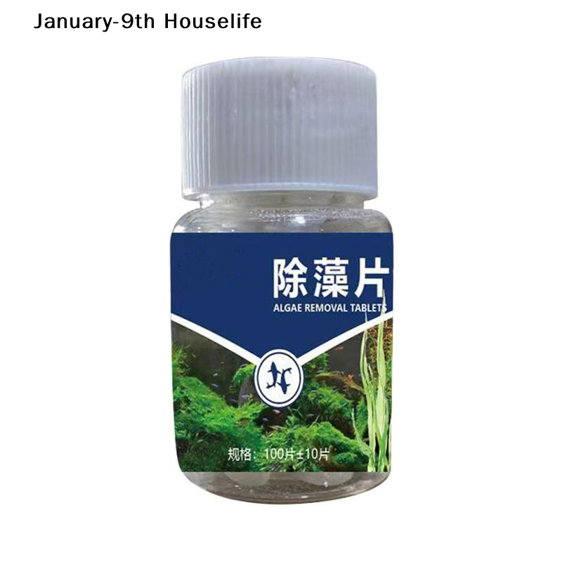Aquarium Fish Black - 1/2/3 Bottles Aquarium Algae Cleaner Tablets