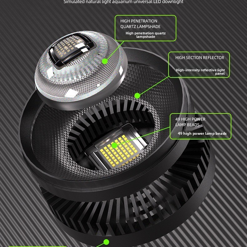 LED Full Spectrum Downlight Di - огляд і ціна Aquarium Fish App