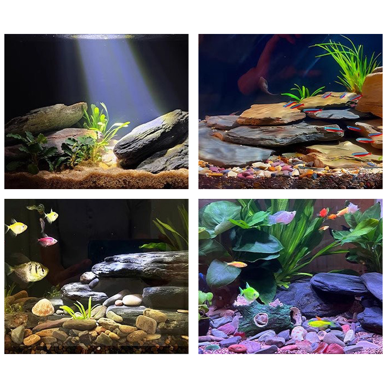 500/1000g Fish Tank Landscape  - огляд і ціна Aquarium Fish Bowl