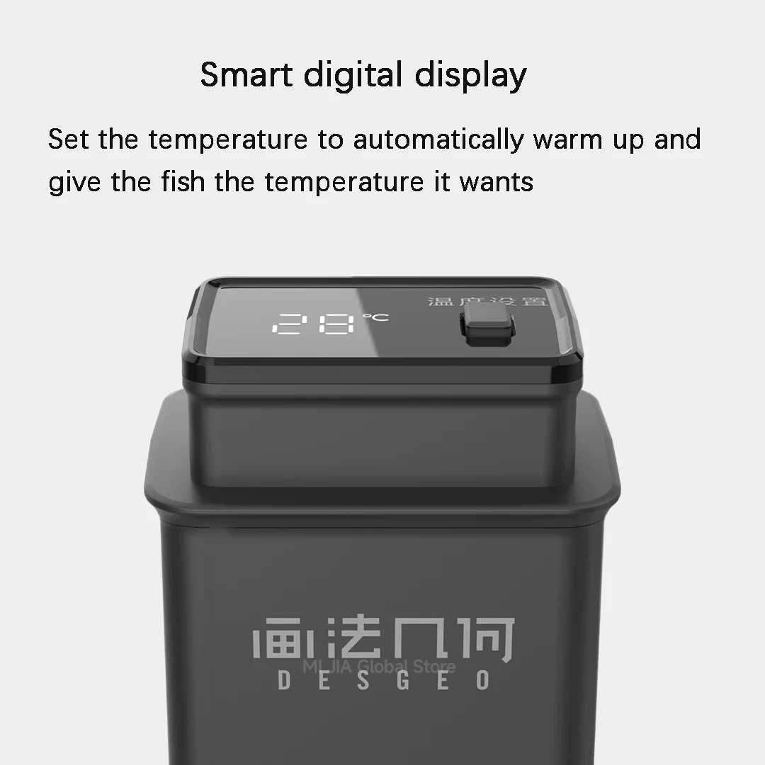 DESGEO 50W Smart Aquarium Heat - огляд і ціна Aquarium Fish App