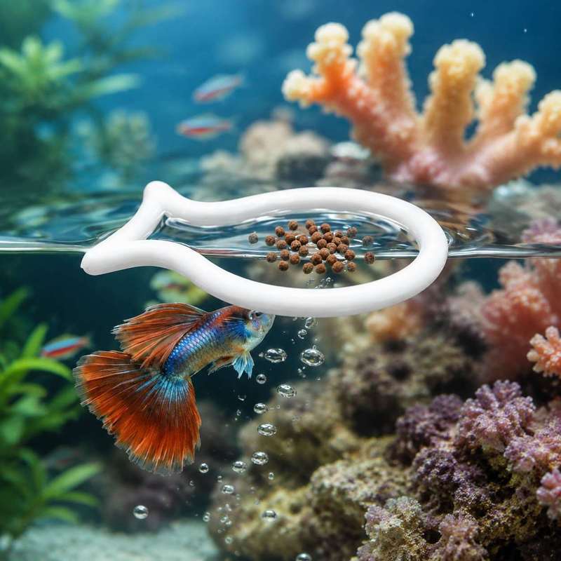 Fish Shaped Floating Feeding R - огляд і ціна Aquarium Fish Medicine