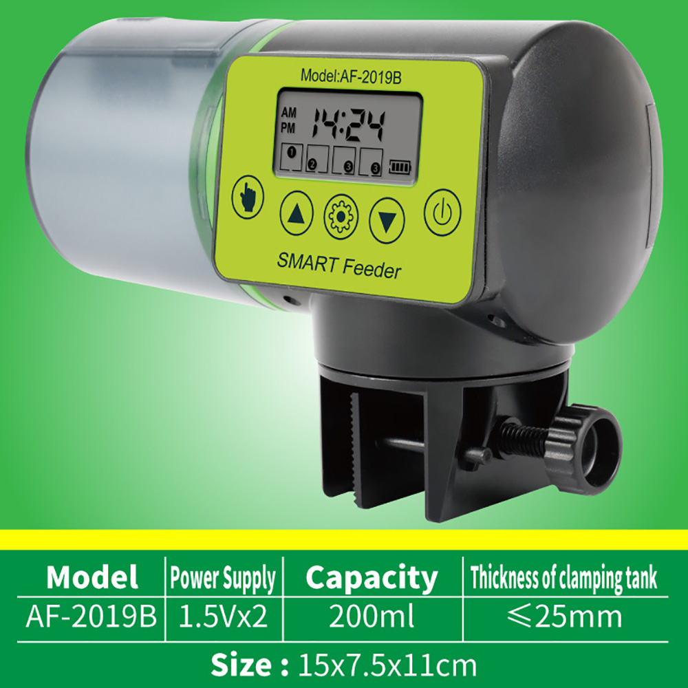 Digital Automatic Fish Feeder  - огляд і ціна Aquarium Fish Electric