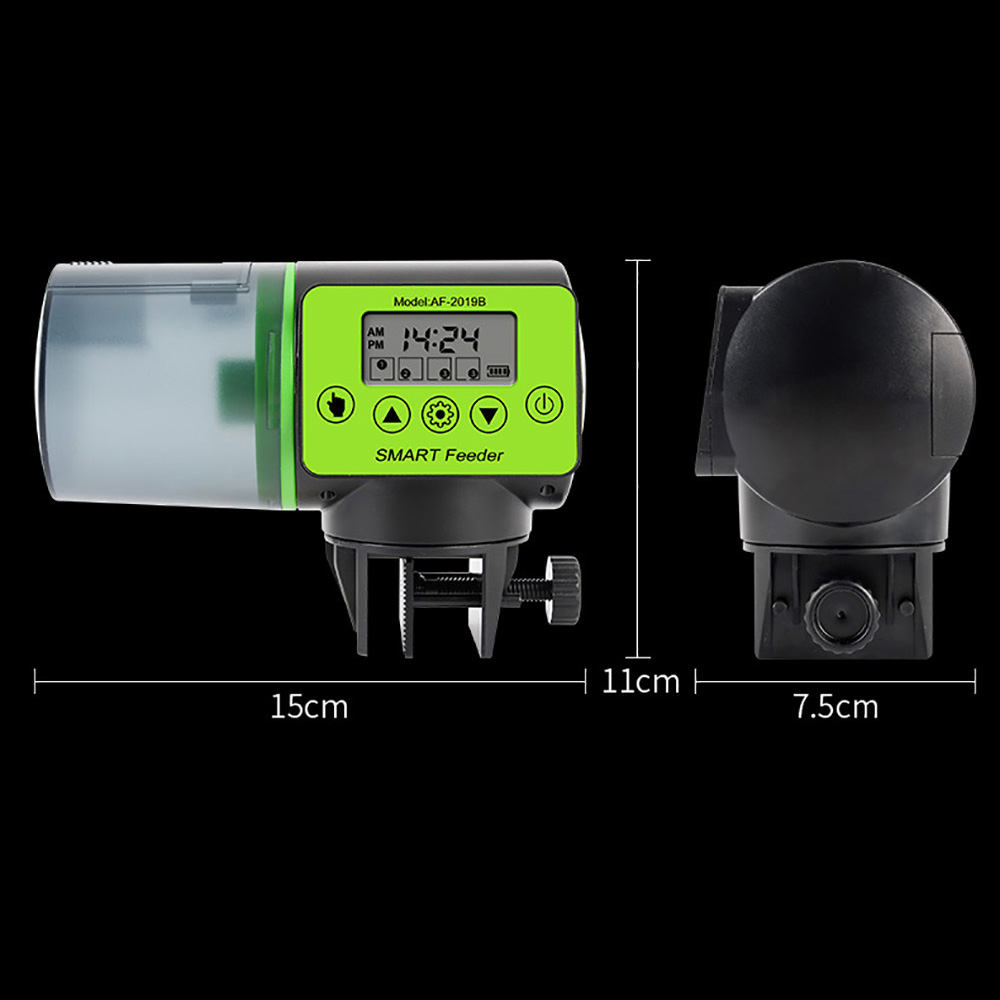 Digital Automatic Fish Feeder  - огляд і ціна Aquarium Fish Electric