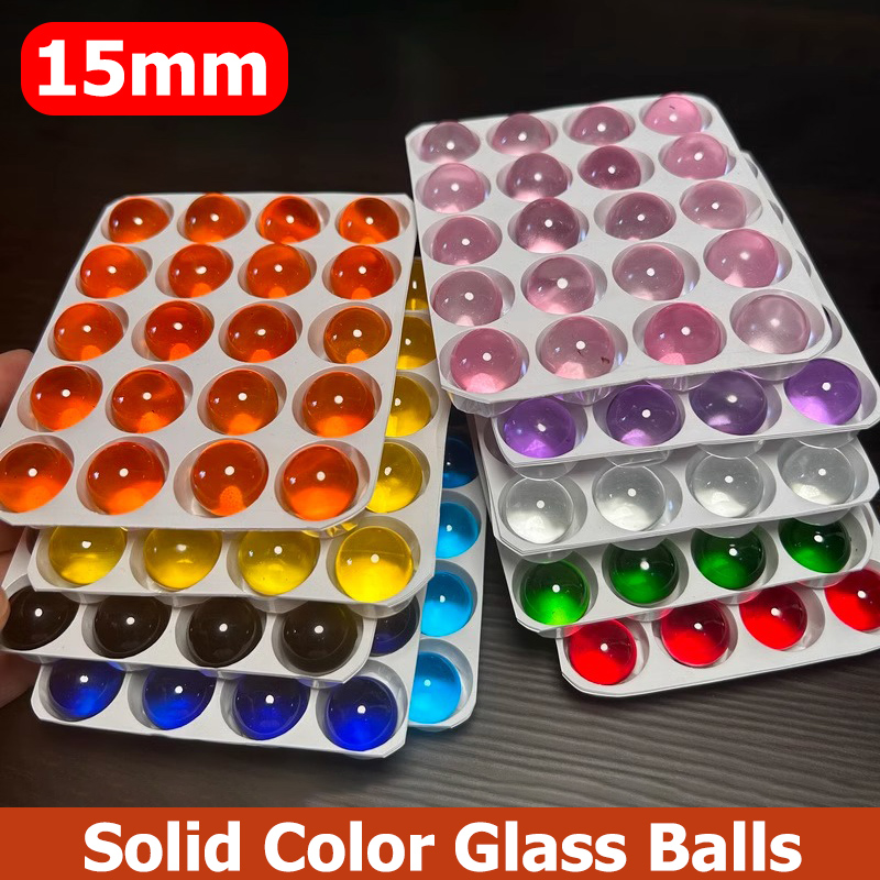 10/20pcs Solid Color Glass Bal - огляд і ціна Aquarium Fish Bowl