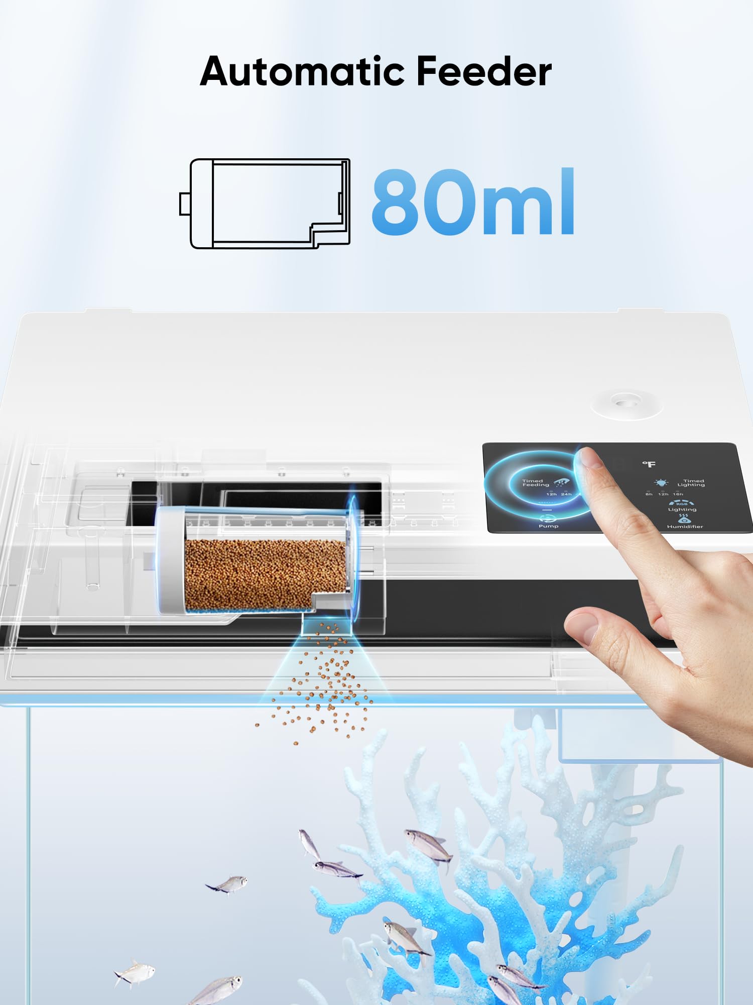 Multifunctional Coffee Table O - огляд і ціна Aquarium Fish Electric