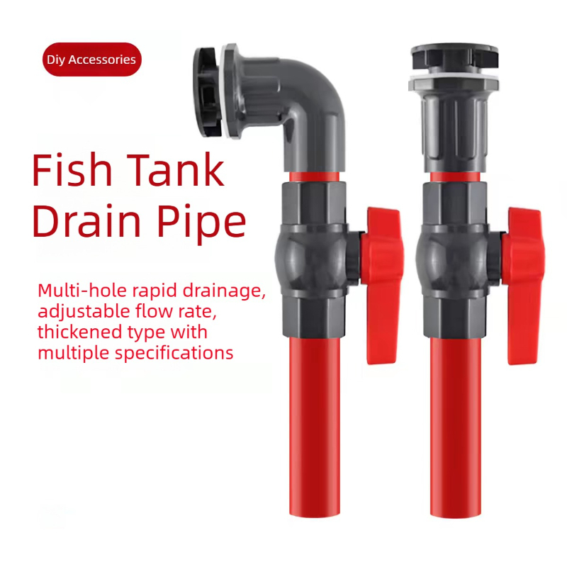 Aquarium Drainage Tube Kit Fis - огляд і ціна Aquarium Fish Black