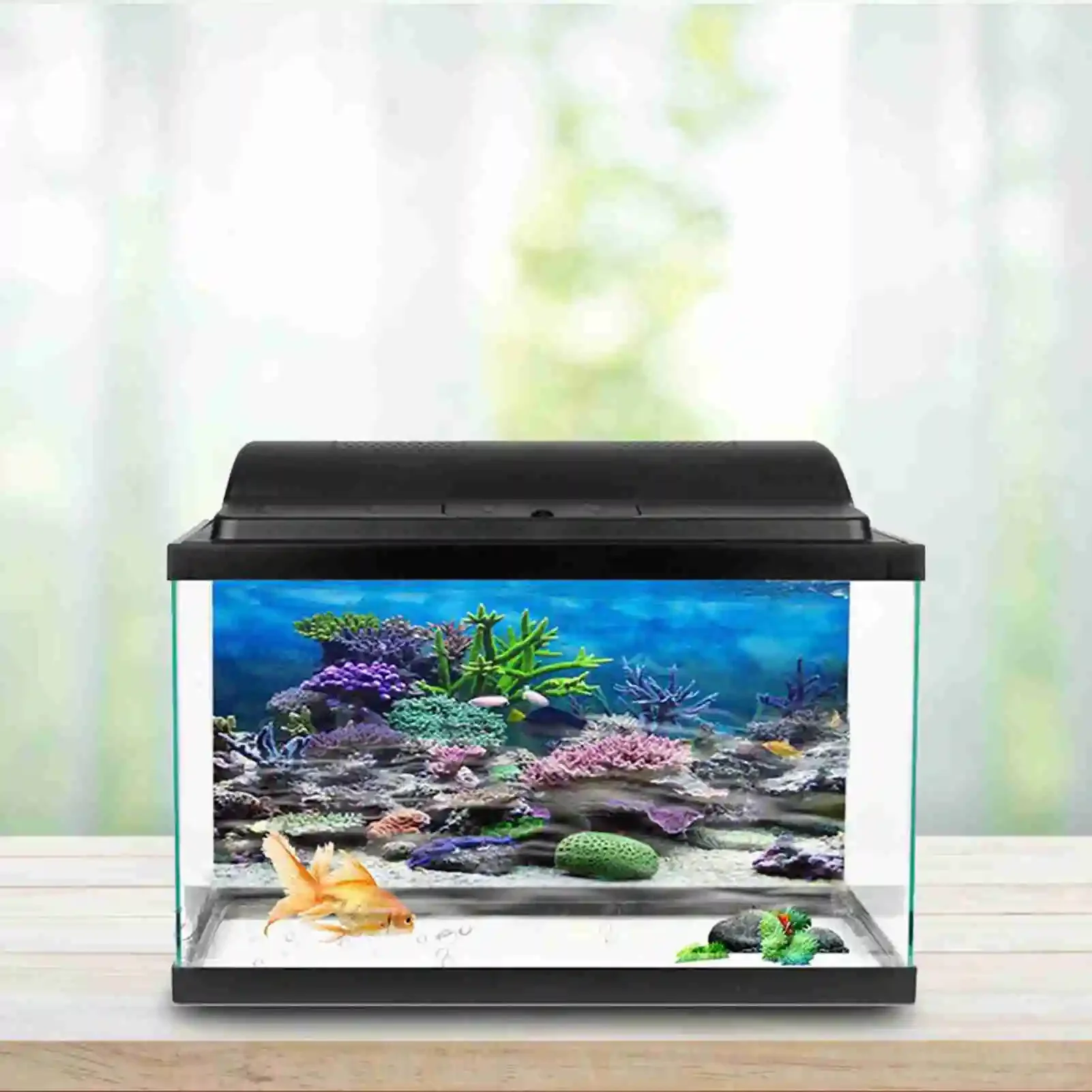 3D Aquarium Landscape Poster R - огляд і ціна Aquarium Fish Poster