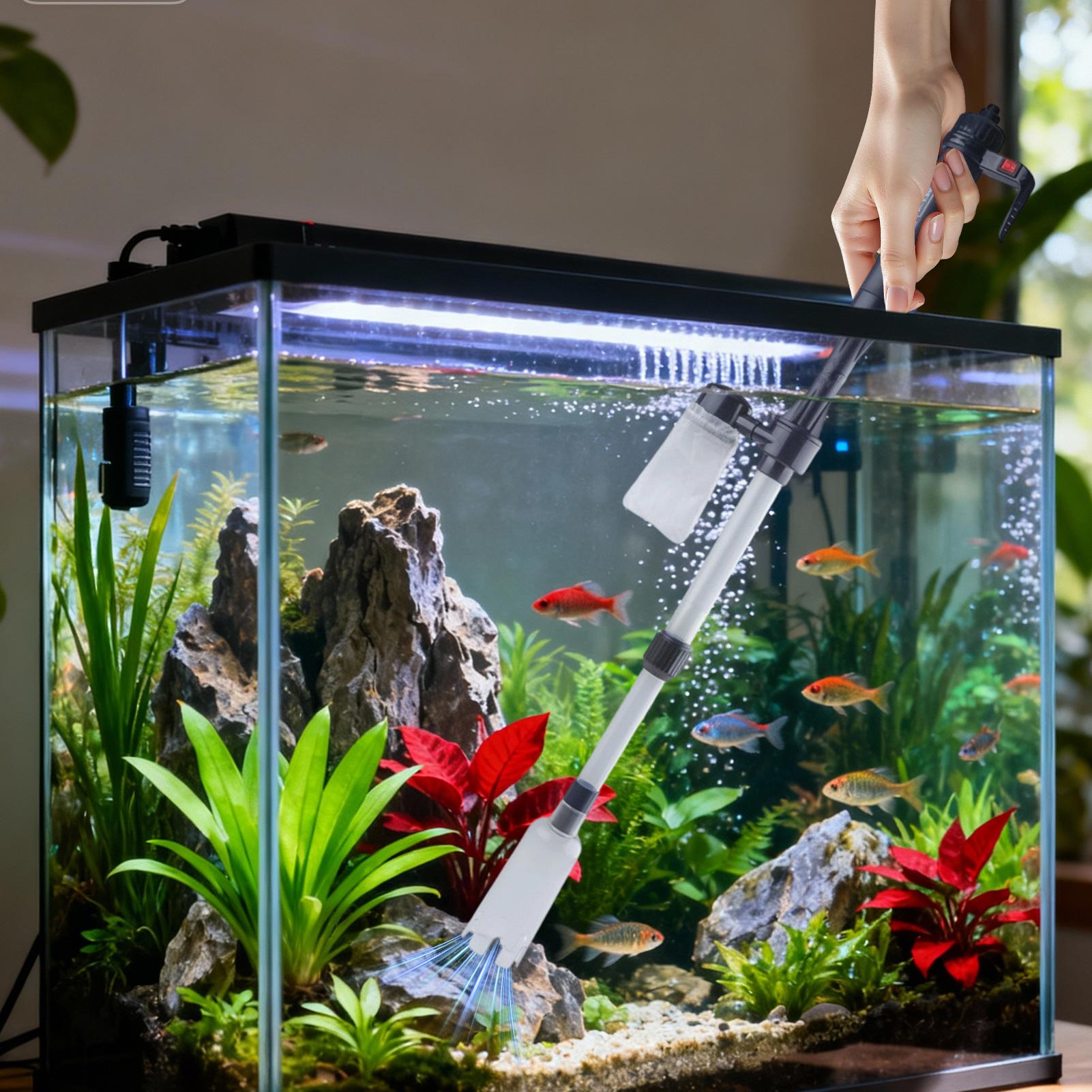 Aquarium Gravel Cleaner Telesc - огляд і ціна Aquarium Fish Electric