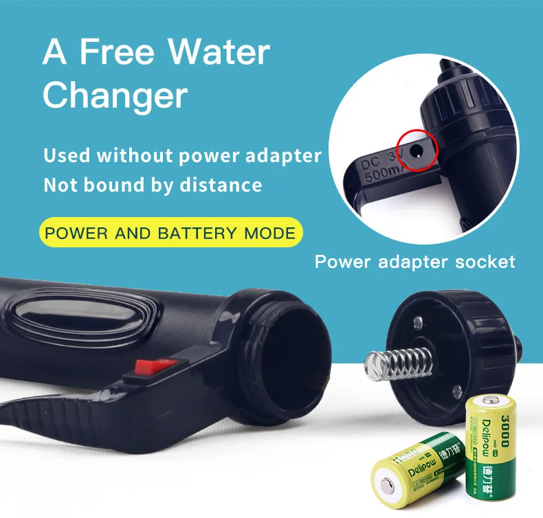 Electric Water Changer Vacuum  - огляд і ціна Aquarium Fish Electric